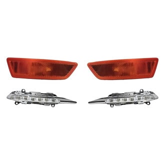 Replacement - 4-Piece Kit (Driver and Passenger Side Daytime Running Lights, Driver and Passenger Side Marker Lights) (Standard Line)