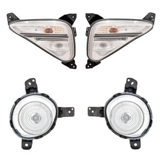 Replacement - 4-Piece Kit (Driver and Passenger Side Daytime Running Lights, Driver and Passenger Side Rear Turn Signal Lights) (Standard Line)