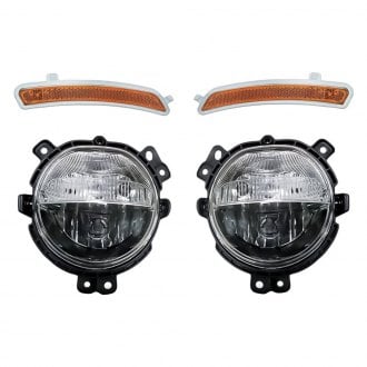 Replacement - 4-Piece Kit (Driver and Passenger Side Daytime Running Lights, Driver and Passenger Side Marker Lights) (Standard Line)