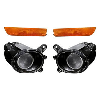Replacement - 4-Piece Kit (Driver and Passenger Side Fog Lights, Driver and Passenger Side Marker Lights) (Standard Line)