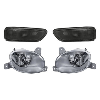 Replacement - 4-Piece Kit (Driver and Passenger Side Fog Lights, Driver and Passenger Side Marker Lights) (Standard Line)