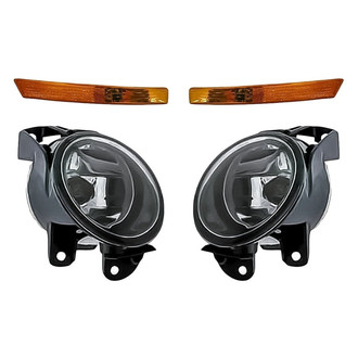 Replacement - 4-Piece Kit (Driver and Passenger Side Fog Lights, Driver and Passenger Side Turn Signal/Parking Lights) (Standard Line)