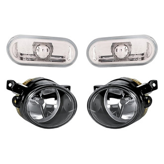 Replacement - 4-Piece Kit (Driver and Passenger Side Fog Lights, Driver and Passenger Side Marker Lights) (Standard Line)