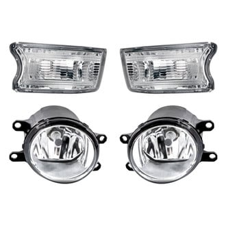 Replacement - 4-Piece Kit (Driver and Passenger Side Fog Lights, Driver and Passenger Side Turn Signal/Parking Lights) (Standard Line)
