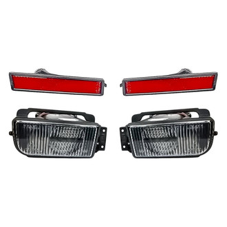 Replacement - 4-Piece Kit (Driver and Passenger Side Fog Lights, Driver and Passenger Side Rear Marker Lights) (Standard Line)