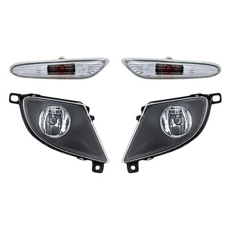 Replacement BNDL-283473 - 4-Piece Kit (Driver and Passenger Side Fog Lights, Driver and Passenger Side Marker Lights) (Standard Line)