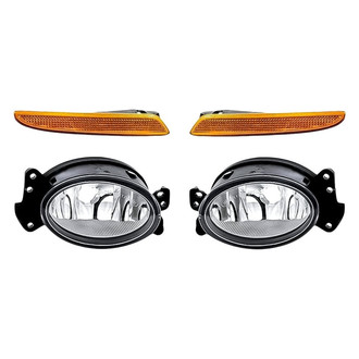 Replacement - 4-Piece Kit (Driver and Passenger Side Fog Lights, Driver and Passenger Side Marker Lights) (Standard Line)
