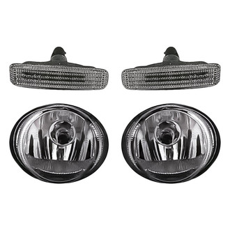Replacement - 4-Piece Kit (Driver and Passenger Side Fog Lights, Driver and Passenger Side Marker Lights) (Standard Line)