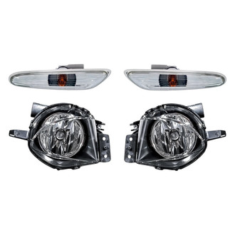 Replacement - 4-Piece Kit (Driver and Passenger Side Fog Lights, Driver and Passenger Side Marker Lights) (Standard Line)
