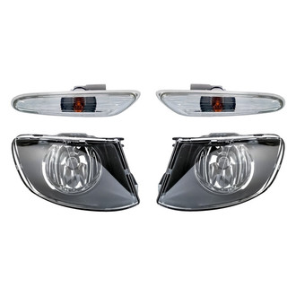 Replacement - 4-Piece Kit (Driver and Passenger Side Fog Lights, Driver and Passenger Side Marker Lights) (Standard Line)