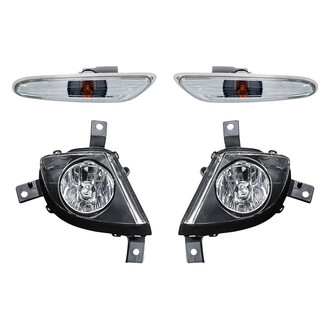 Replacement - 4-Piece Kit (Driver and Passenger Side Fog Lights, Driver and Passenger Side Marker Lights) (Standard Line)