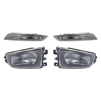 Replacement - 4-Piece Kit (Driver and Passenger Side Fog Lights, Driver and Passenger Side Marker Lights) (Standard Line)