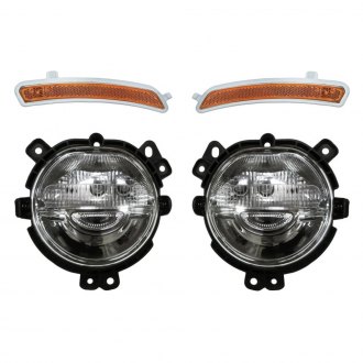 Replacement - 4-Piece Kit (Driver and Passenger Side Daytime Running Lights, Driver and Passenger Side Marker Lights) (Standard Line)