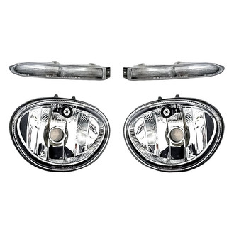 Replacement - 4-Piece Kit (Driver and Passenger Side Fog Lights, Driver and Passenger Side Turn Signal/Parking Lights) (Standard Line)