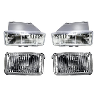 Replacement BNDL-283621 - 4-Piece Kit (Driver and Passenger Side Fog Lights, Driver and Passenger Side Turn Signal/Parking Lights) (Standard Line)