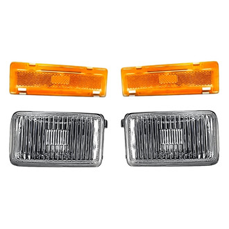 Replacement - 4-Piece Kit (Driver and Passenger Side Fog Lights, Driver and Passenger Side Marker Lights) (Standard Line)