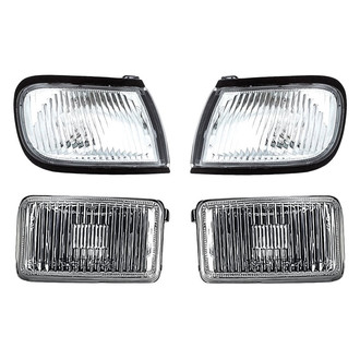 Replacement - 4-Piece Kit (Driver and Passenger Side Fog Lights, Driver and Passenger Side Marker Lights) (Standard Line)