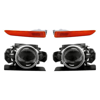 Replacement - 4-Piece Kit (Driver and Passenger Side Fog Lights, Driver and Passenger Side Marker Lights) (Standard Line)