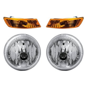 Replacement - 4-Piece Kit (Driver and Passenger Side Fog Lights, Driver and Passenger Side Turn Signal/Parking Lights) (Standard Line)