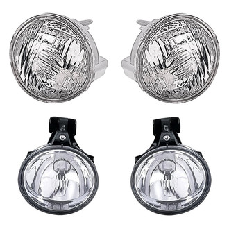 Replacement - 4-Piece Kit (Driver and Passenger Side Fog Lights, Driver and Passenger Side Turn Signal/Parking Lights) (Standard Line)