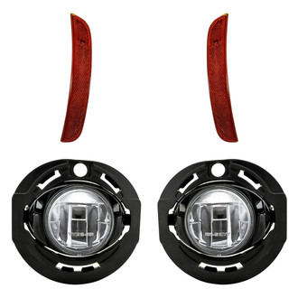 Replacement - 4-Piece Kit (Driver and Passenger Side Fog Lights, Driver and Passenger Side Marker Lights) (Standard Line)