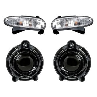 Replacement - 4-Piece Kit (Driver and Passenger Side Fog Lights, Driver and Passenger Side Turn Signal/Parking Lights)