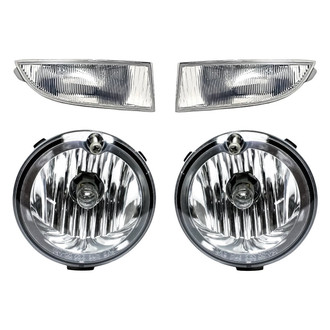 Replacement - 4-Piece Kit (Driver and Passenger Side Fog Lights, Driver and Passenger Side Cornering Lights) (Standard Line)