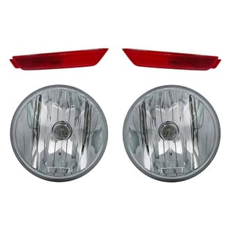 Replacement - 4-Piece Kit (Driver and Passenger Side Fog Lights, Driver and Passenger Side Rear Marker Lights) (Standard Line)