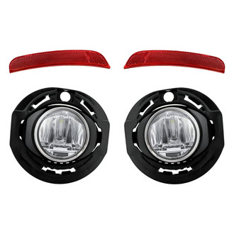 Replacement - 4-Piece Kit (Driver and Passenger Side Fog Lights, Driver and Passenger Side Rear Marker Lights) (Standard Line)