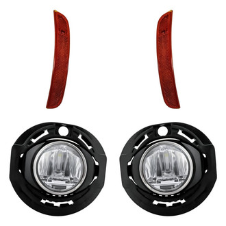 Replacement - 4-Piece Kit (Driver and Passenger Side Fog Lights, Driver and Passenger Side Marker Lights) (Standard Line)