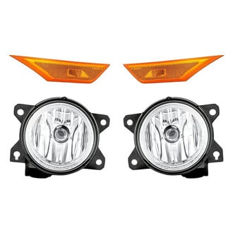 Replacement - 4-Piece Kit (Driver and Passenger Side Fog Lights, Driver and Passenger Side Marker Lights)