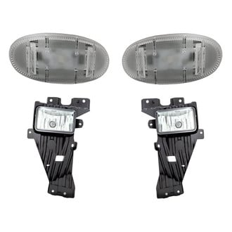 Replacement - 4-Piece Kit (Driver and Passenger Side Fog Lights, Driver and Passenger Side Rear Marker Lights) (CAPA Certified)