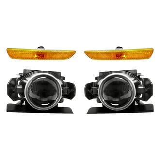 Replacement - 4-Piece Kit (Driver and Passenger Side Fog Lights, Driver and Passenger Side Marker Lights)