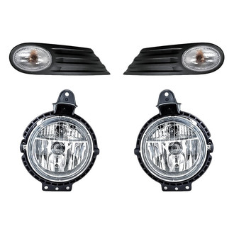 Replacement - 4-Piece Kit (Driver and Passenger Side Fog Lights, Driver and Passenger Side Marker Lights)