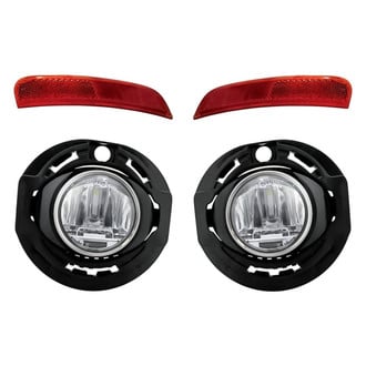 Replacement - 4-Piece Kit (Driver and Passenger Side Fog Lights, Driver and Passenger Side Marker Lights) (CAPA Certified)