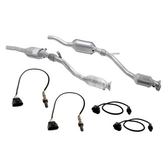 Replacement - Driver and Passenger Side Direct Fit Catalytic Converter Kit
