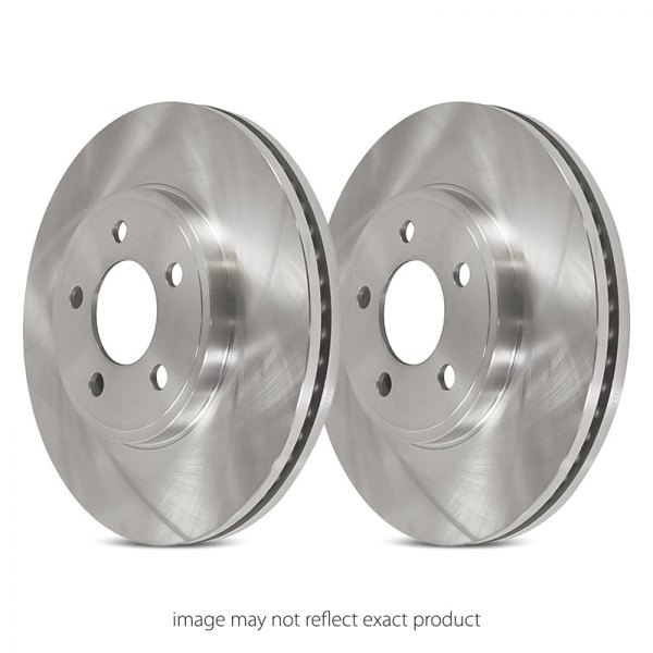  Replacement - Plain Brake Rotor Set