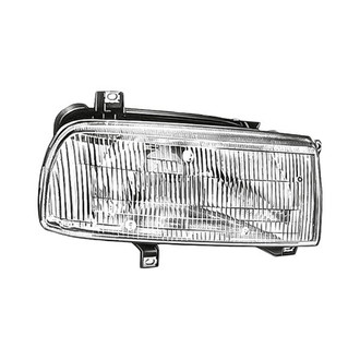 Replacement - Passenger Side Headlight Lens and Housing (Standard Line)