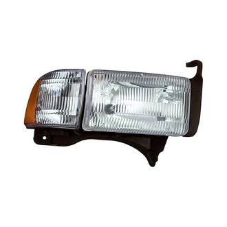 Replacement - Passenger Side Headlight (CAPA Certified)