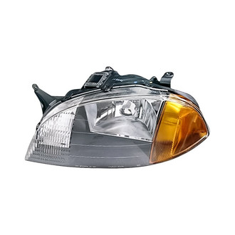 Replacement - Driver Side Headlight Lens and Housing (Standard Line)