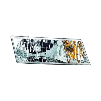Replacement - Passenger Side Headlight Lens and Housing (CAPA Certified)