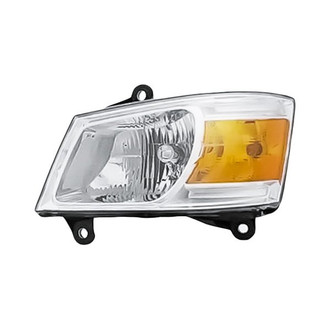 Replacement - Driver Side Headlight (CAPA Certified)