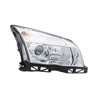Replacement - Passenger Side Headlight (CAPA Certified)