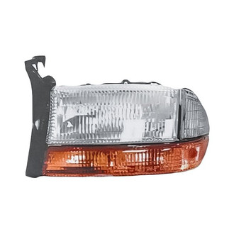 Replacement - Driver Side Headlight Lens and Housing (CAPA Certified)