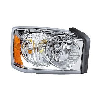 Replacement - Passenger Side Headlight (CAPA Certified)