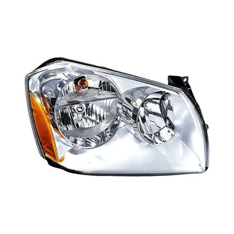 Replacement - Passenger Side Headlight (CAPA Certified)
