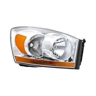 Replacement - Passenger Side Headlight (CAPA Certified)