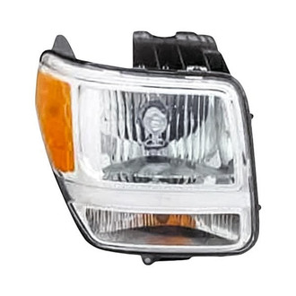 Replacement - Passenger Side Headlight Lens and Housing (CAPA Certified)