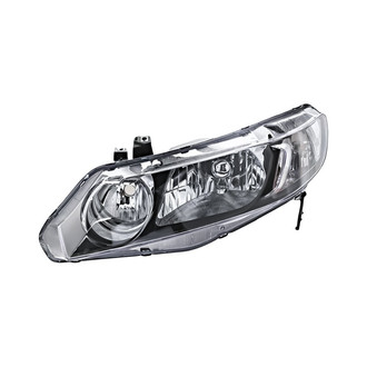 Replacement - Driver Side Headlight Lens and Housing (Standard Line)