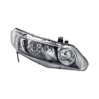 Replacement - Passenger Side Headlight Lens and Housing (Standard Line)